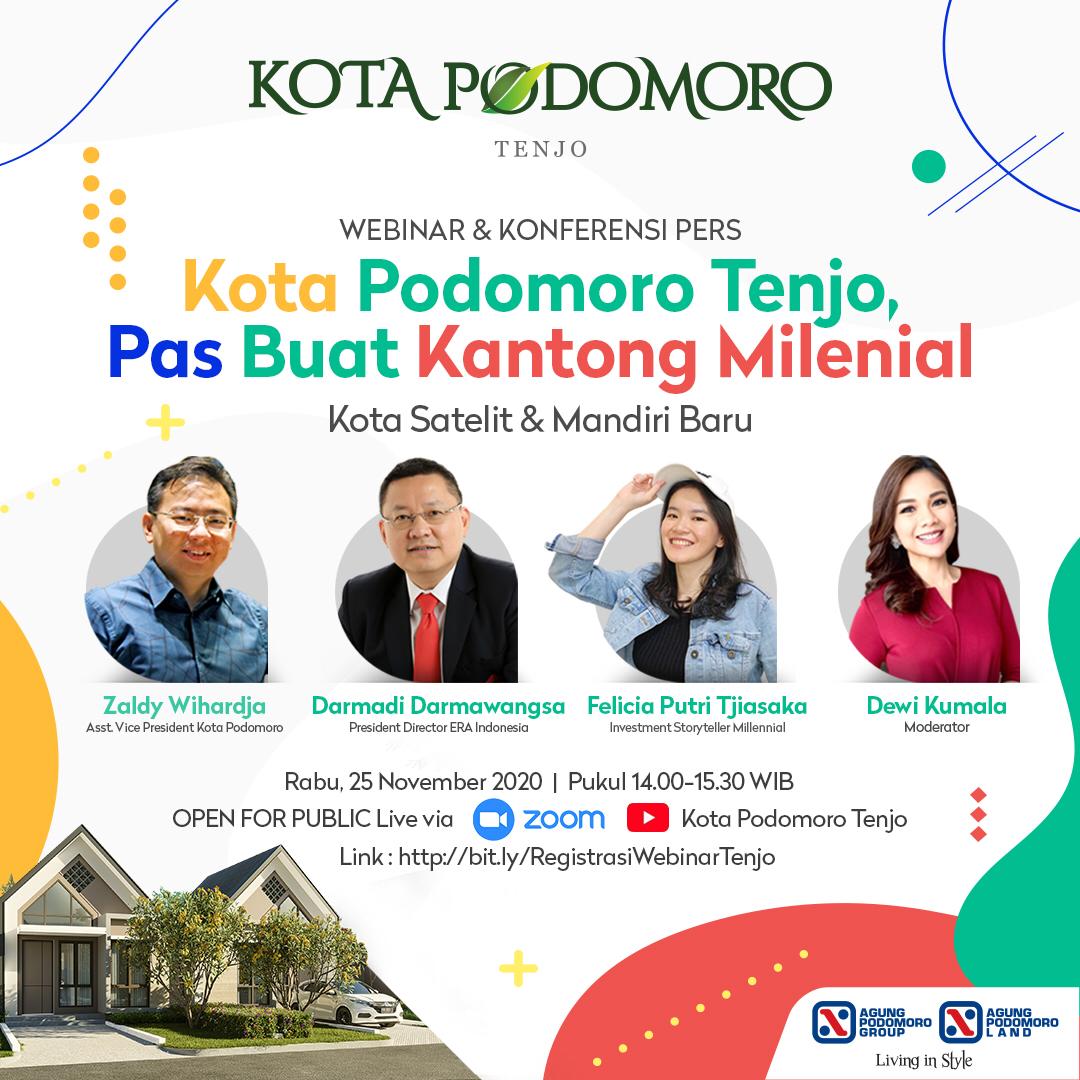 Rumah Murah Di Kota Podomoro Tenjo Untuk Kaum Milenial