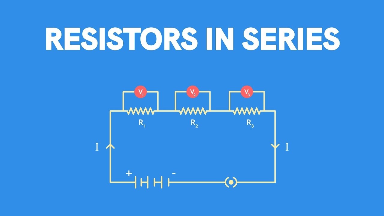 Derive the expression for the equivalent resistance of three resistors