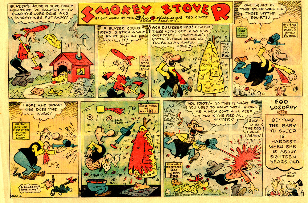 Screwball Comics The Fireman Cometh A Taste of Bill Holman's