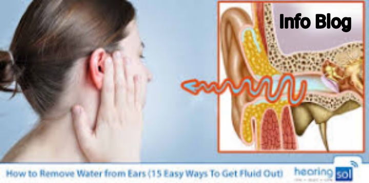 How to remove water from ear