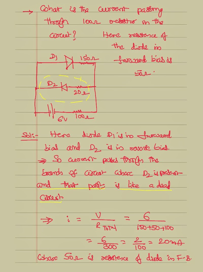 Solving Problems on the Concept of P N Junction Diode | IIT JEE and ...
