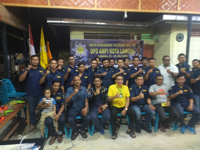 Terpilih Secara Aklamasi, Khairul Rizki Pimpin AMPI Kota Langsa Juli 23, 2020