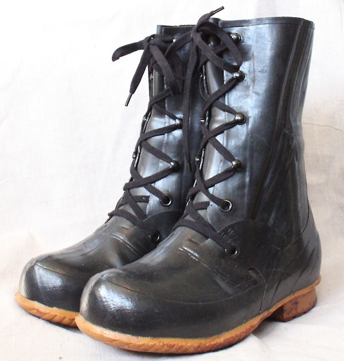 Costume of Provocation: 1950's US Navy Deck Boots