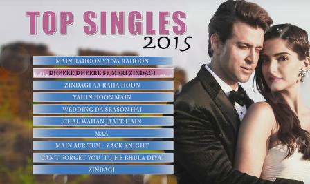 TOP 10 SONGS OF 2015 (Singles) | Non Stop AUDIO - All Movie Song Lyrics