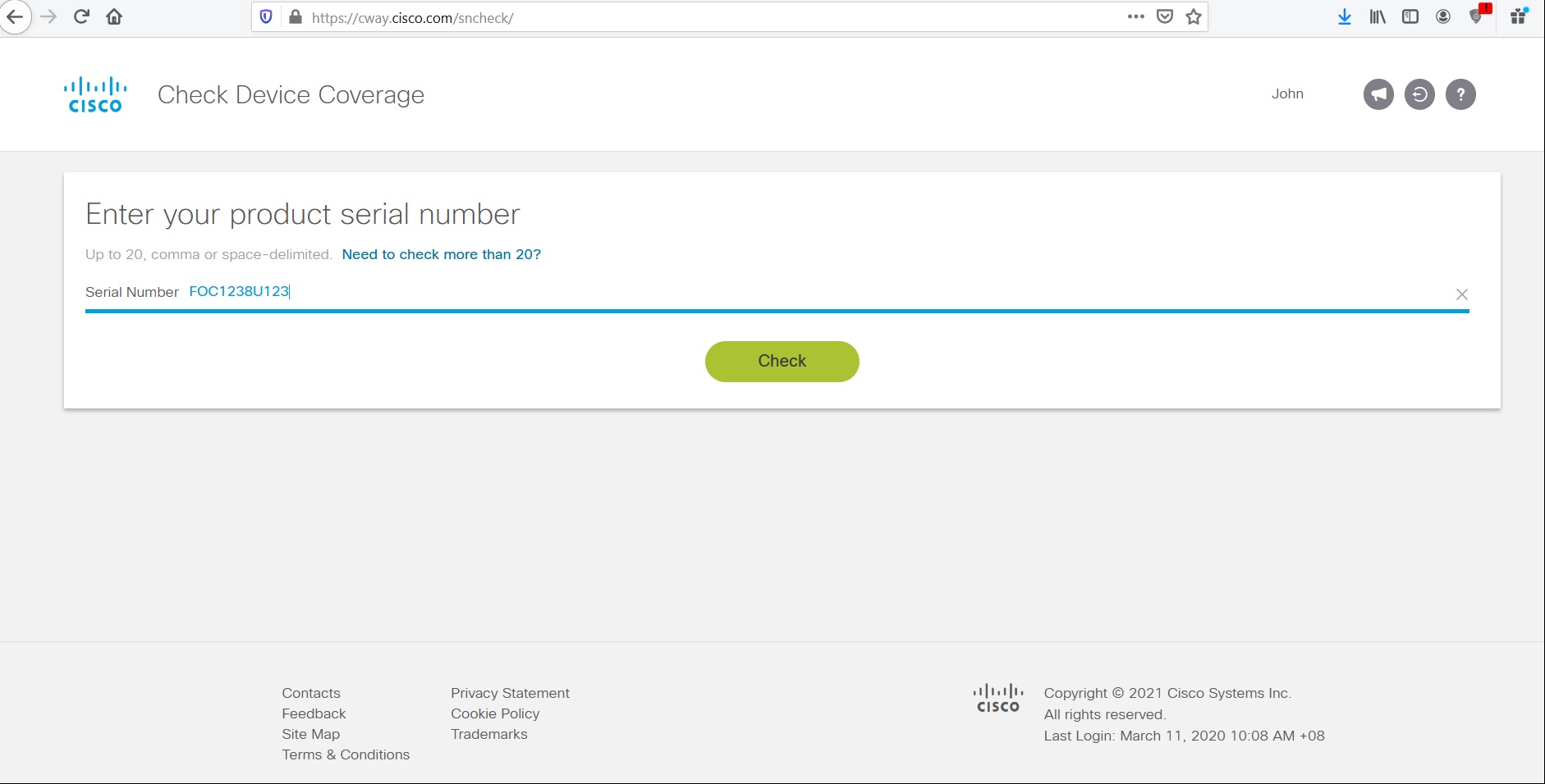 My Network Lab Cisco Device Coverage Checker Warranty)