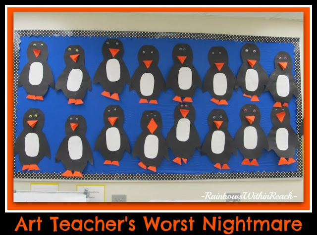 photo of: Penguins on Parade: Art Teacher's Worst Nightmare (cloned projects) via RainbowsWithinReach