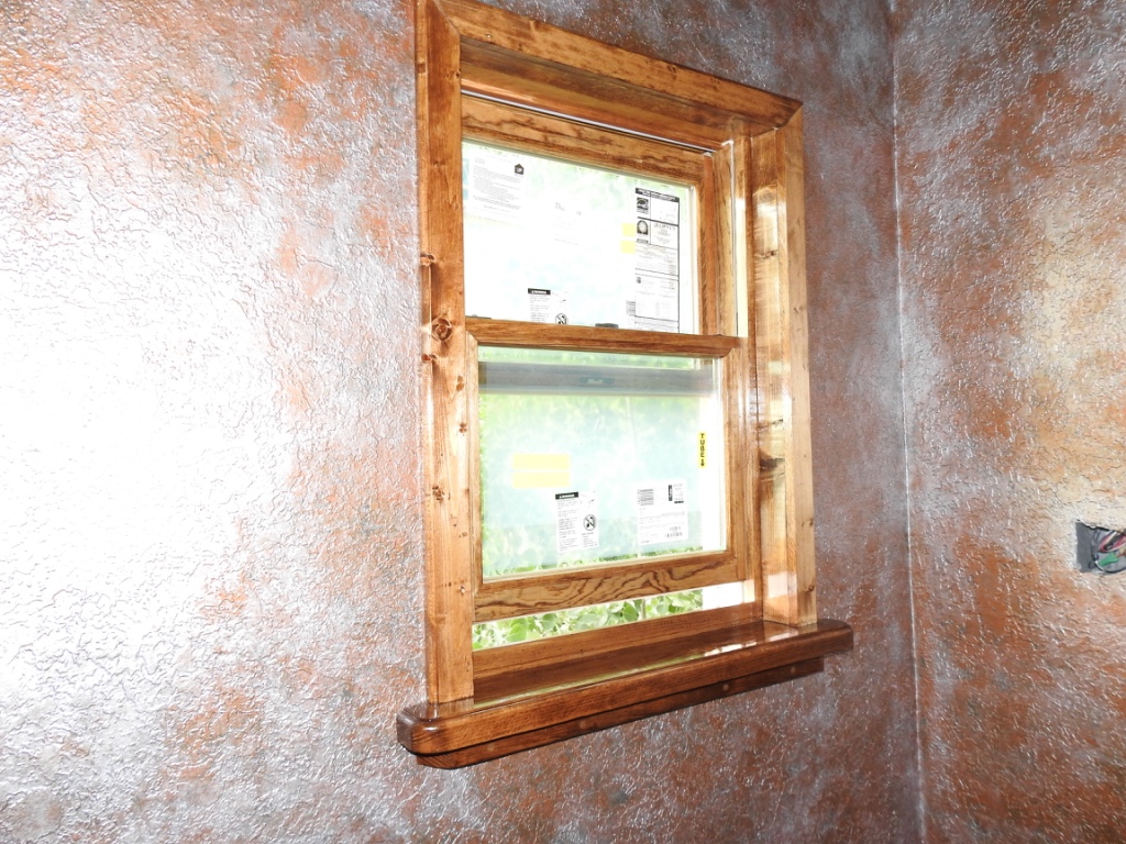 Ajijaakwe Wood like glass! Small but major plasterwork. And shares needed.