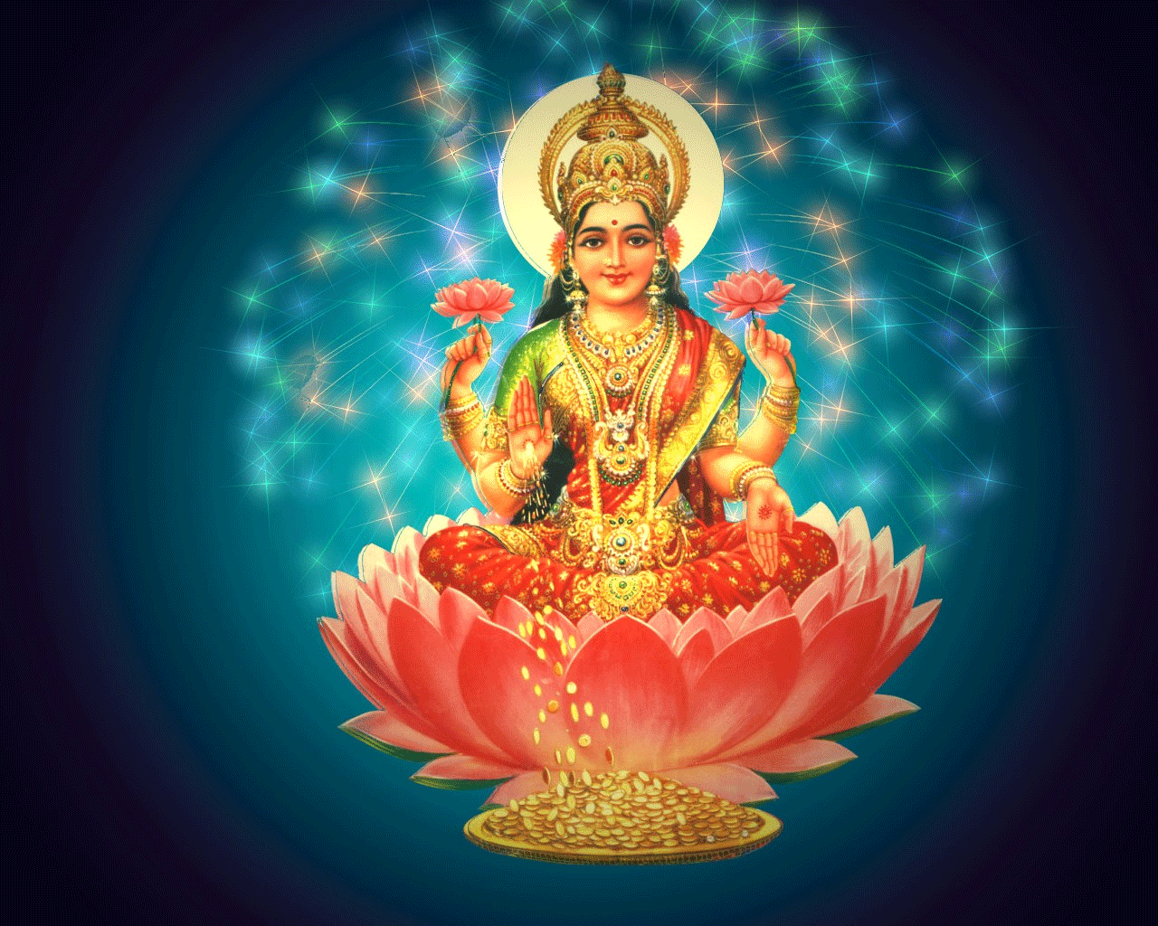 Goddess Maa Lakshmi Devi Pictures HD Wallpapers Download
