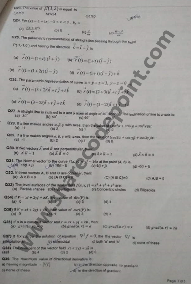 Bcit Mathematics Examples Electronics Linear Algebra