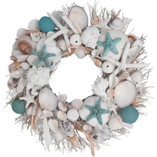 18 Coastal Christmas Wreaths For Front Door
