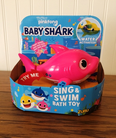 baby shark water activated