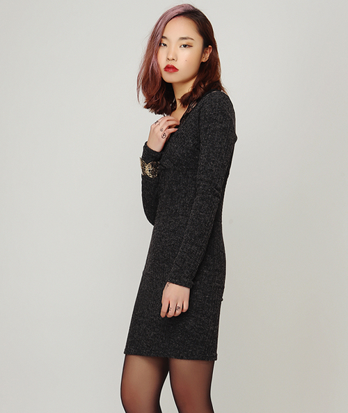 [Storets] Lace Straps Bodycon Knit Dress | KSTYLICK - Latest Korean ...