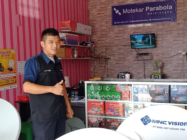MNC Vision Majalengka "TANPA BERLANGGANAN" - Motekar Parabola Majalengka