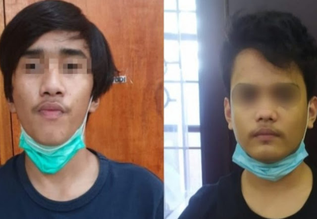 Sempat Viral Pukuli Pengendara, Dua Anggota Genk Motor Ditangkap Polisi dari Helvetia Medan
