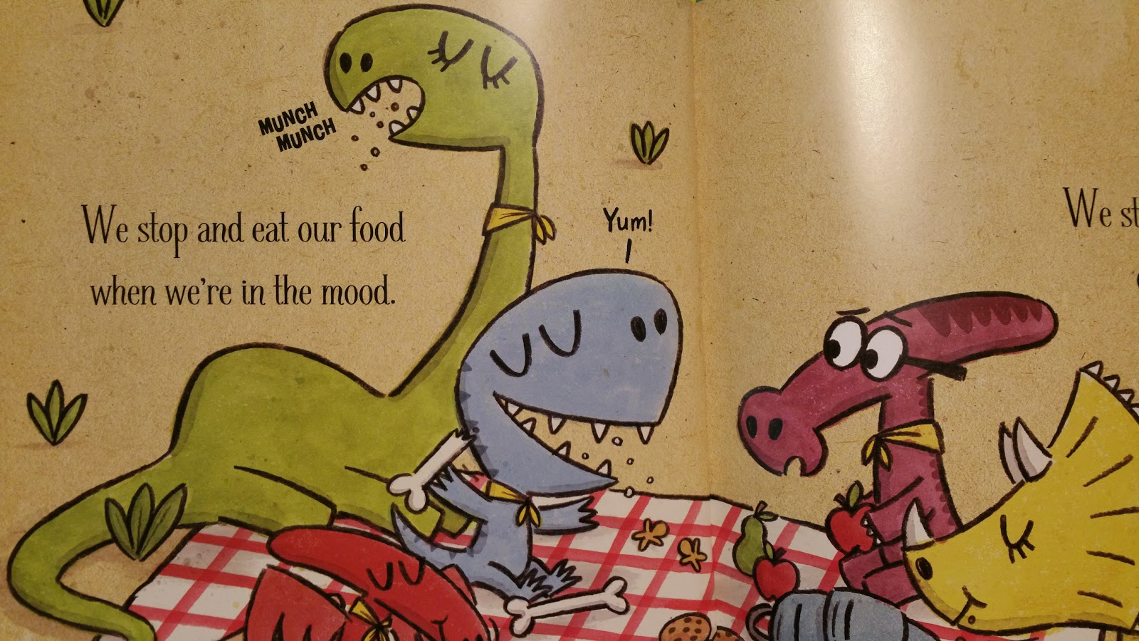 The Avid Book Collector Book Review We are the Dinosaurs by Laurie Berkner, Illustrated by