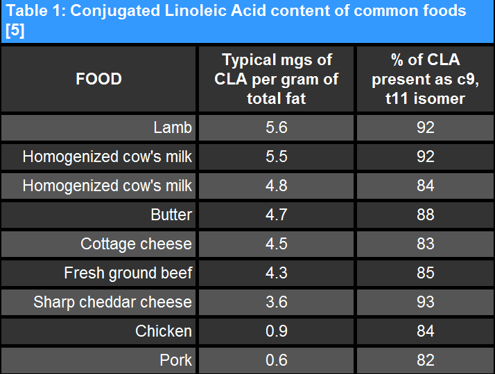 CLA How to build muscles