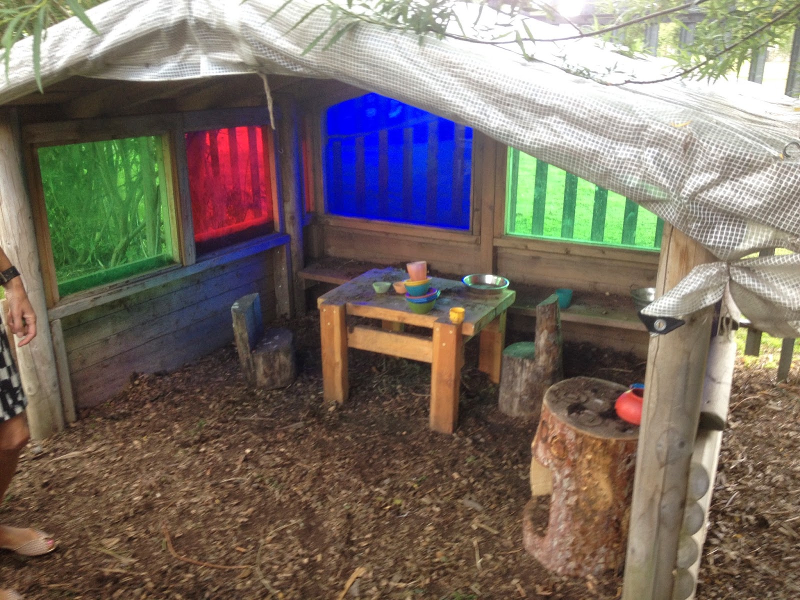Alfreton Nursery School Alfreton's Colour Den
