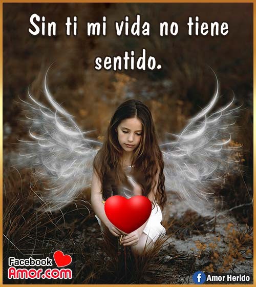 Imágenes de ángeles con frases de amor para descargar