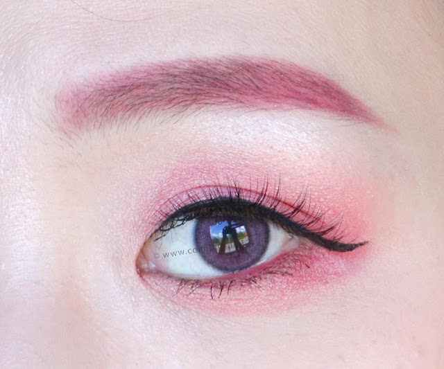vivi ring pink contact lens