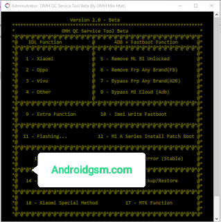 How To Download OMH QC Service Tools Beta V 2.0 CDM Unlock Tool Free