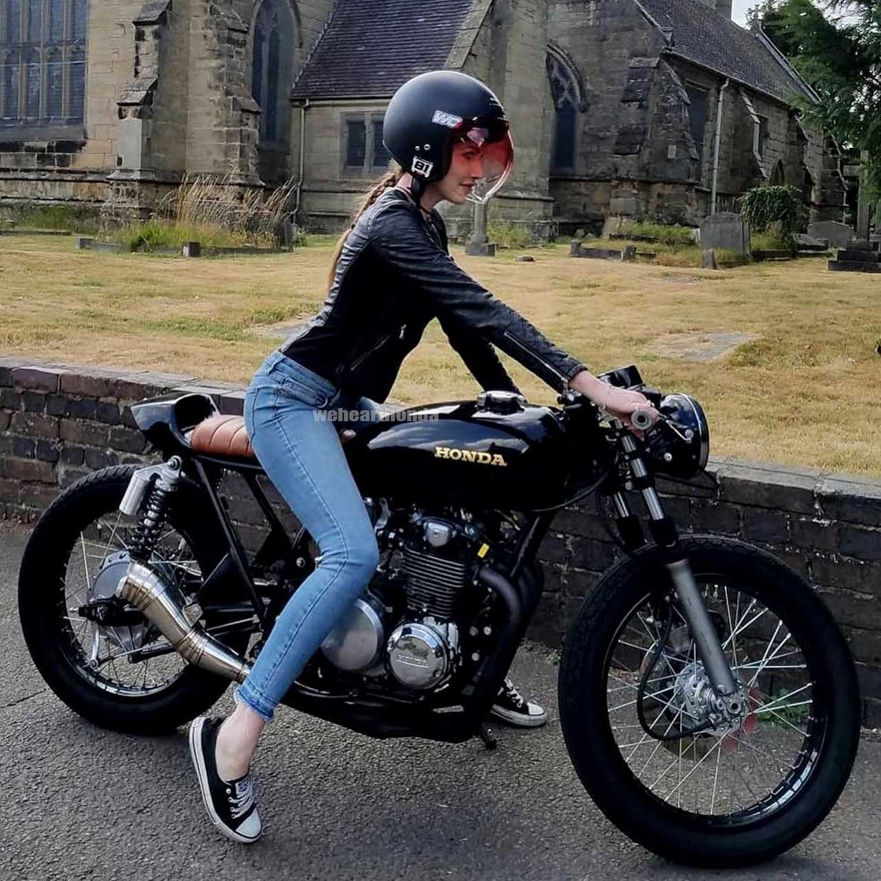 Girls + Honda Bikes = Combo Love We Heart Honda