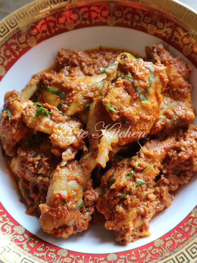 Rendang Ayam Mudah Dan Sedap Azie Kitchen