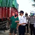 Bersama Sat Lantas Polres Jembrana, UPPKB Gilimanuk Tertibkan Kendaraan Angkutan Barang