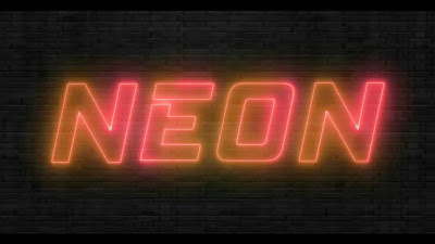 Glowing Neon Text Animation
