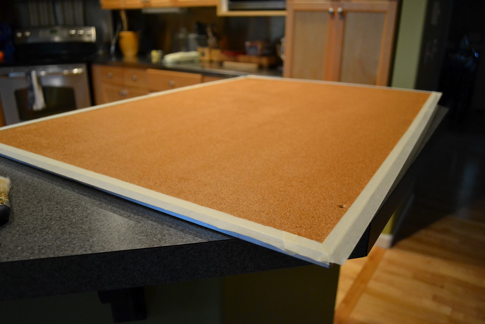 Off For The Season How To Paint A Cork Board 
