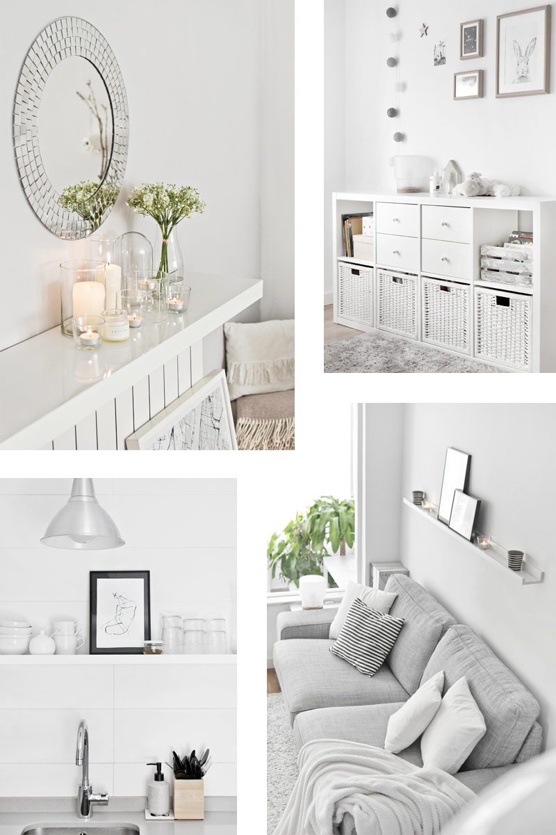  Interiors & Lifestyle by Laura López: SOME EASY AND  INEXPENSIVE IDEAS TO DECORATE (AND ORDER) WITH SHELVES