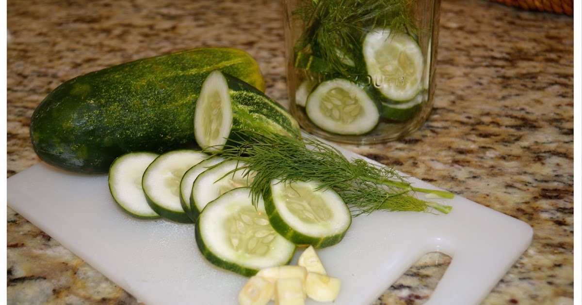 Two Men and a Little Farm NO COOK REFRIGERATOR PICKLES RECIPE