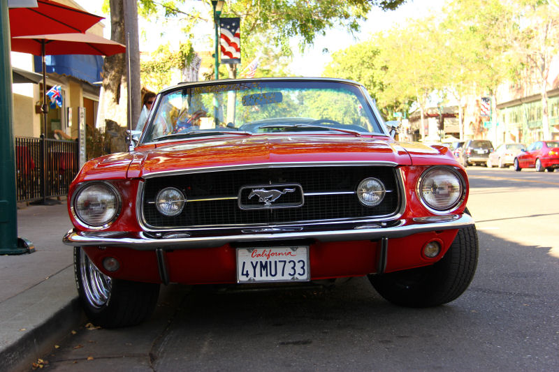 California Streets: Pleasanton Street Sighting - 1967 Ford Mustang GT