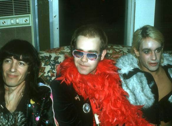 Bill Wyman, Elton John e Iggy Pop