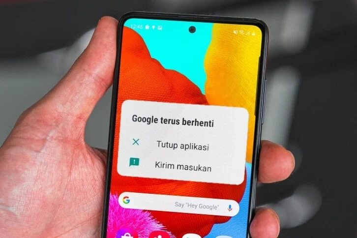 Google terus berhenti