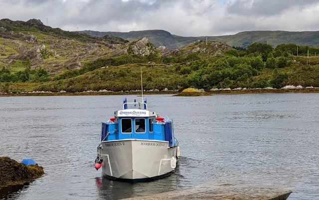 Harbour Queen Ferry going to Garinish Island in West Cork Ireland