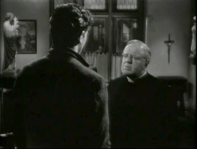Farley Granger and Harold Vermilyea in EDGE OF DOOM
