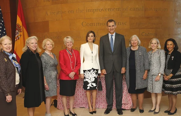 King Felipe VI of Spain and Queen Letizia of Spain visits the first President of the US George Washington's Mount Vernon