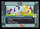 My Little Pony Trade Dispute Rock N Rave CCG Card