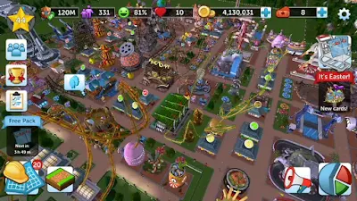 لعبة RollerCoaster Tycoon Touch كاملة للأندرويد، لعبة  RollerCoaster Tycoon Touch مكركة، لعبة RollerCoaster Tycoon Touch مود فري شوبينغ