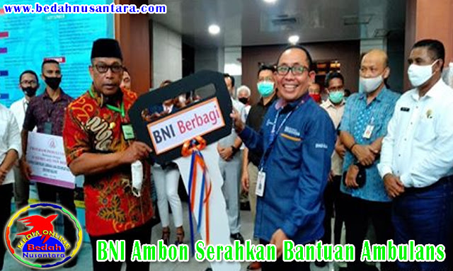 BNI Ambon Berikan Bantuan Satu Unit Ambulance 1 BNI%2Bambon