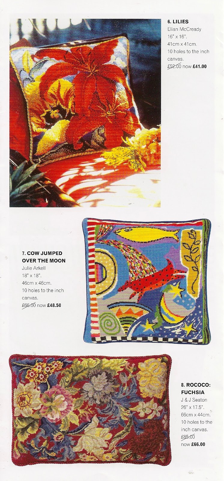 My Purple Velvet Box Full of Stuff Ehrman Tapestry Sale Catalogue