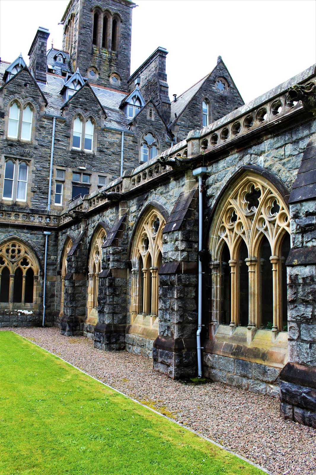 MOJA mała SZKOCJA Fort Augustus Abbey