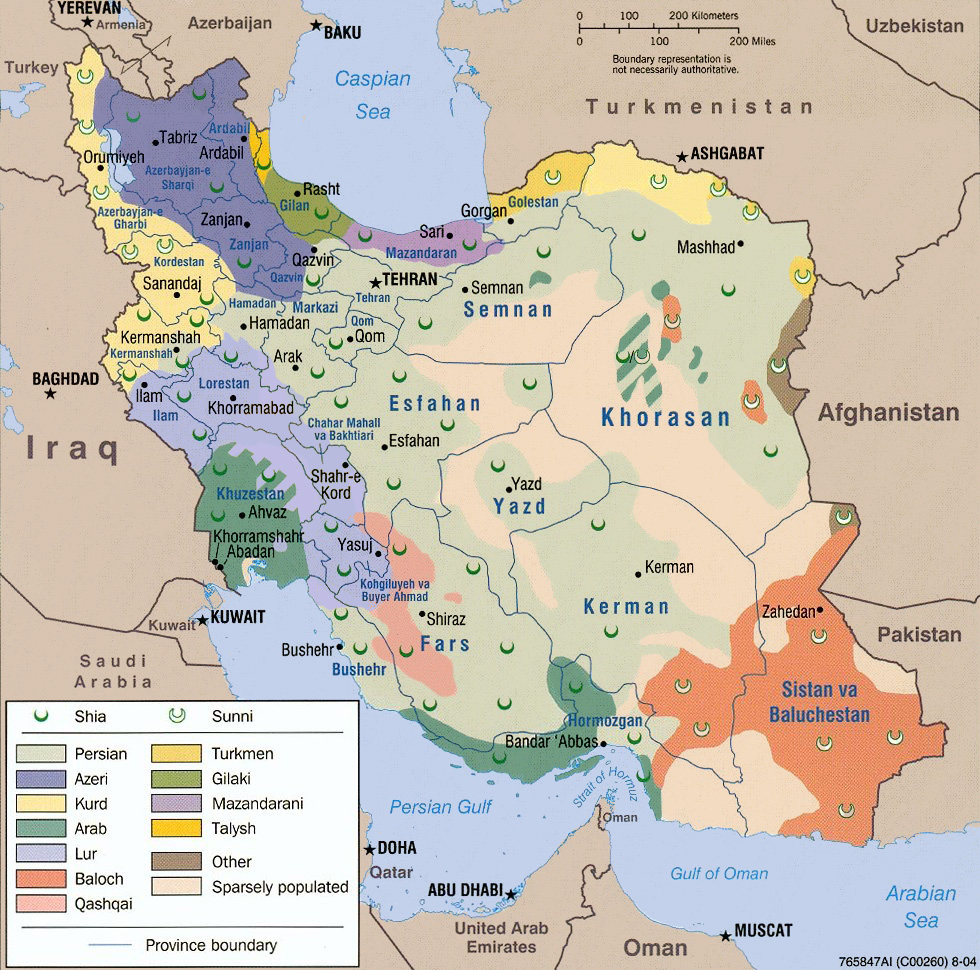 Mapas do Iran