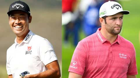 Kevin Na and Jon Rahm