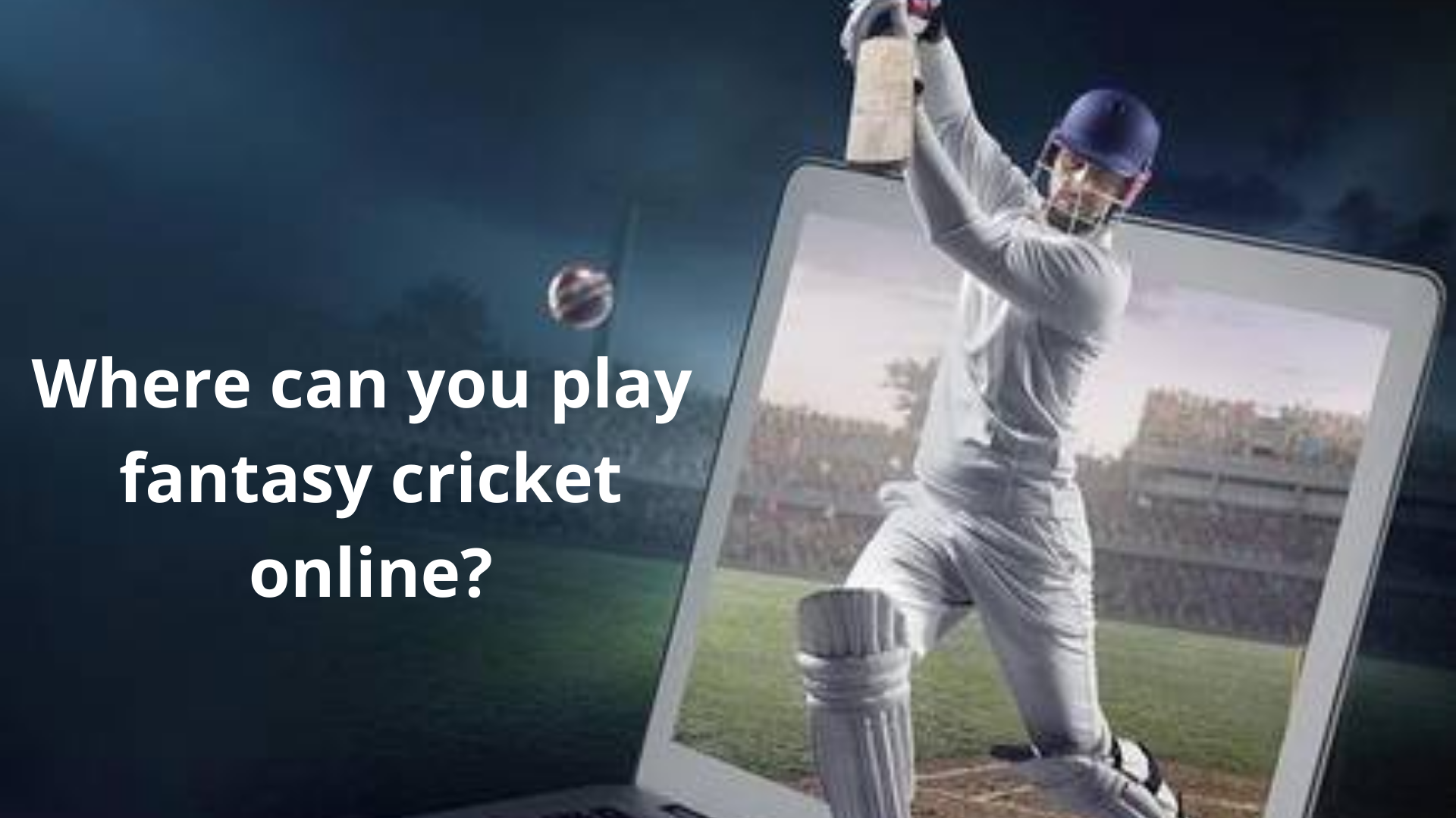 Where can you play fantasy cricket online?