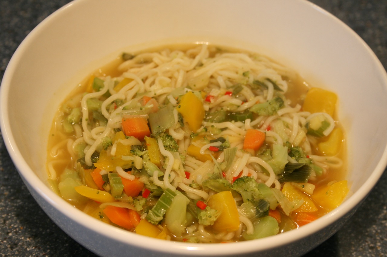 cloudy&amp;#39;s food blog: Asia-Nudelsuppe