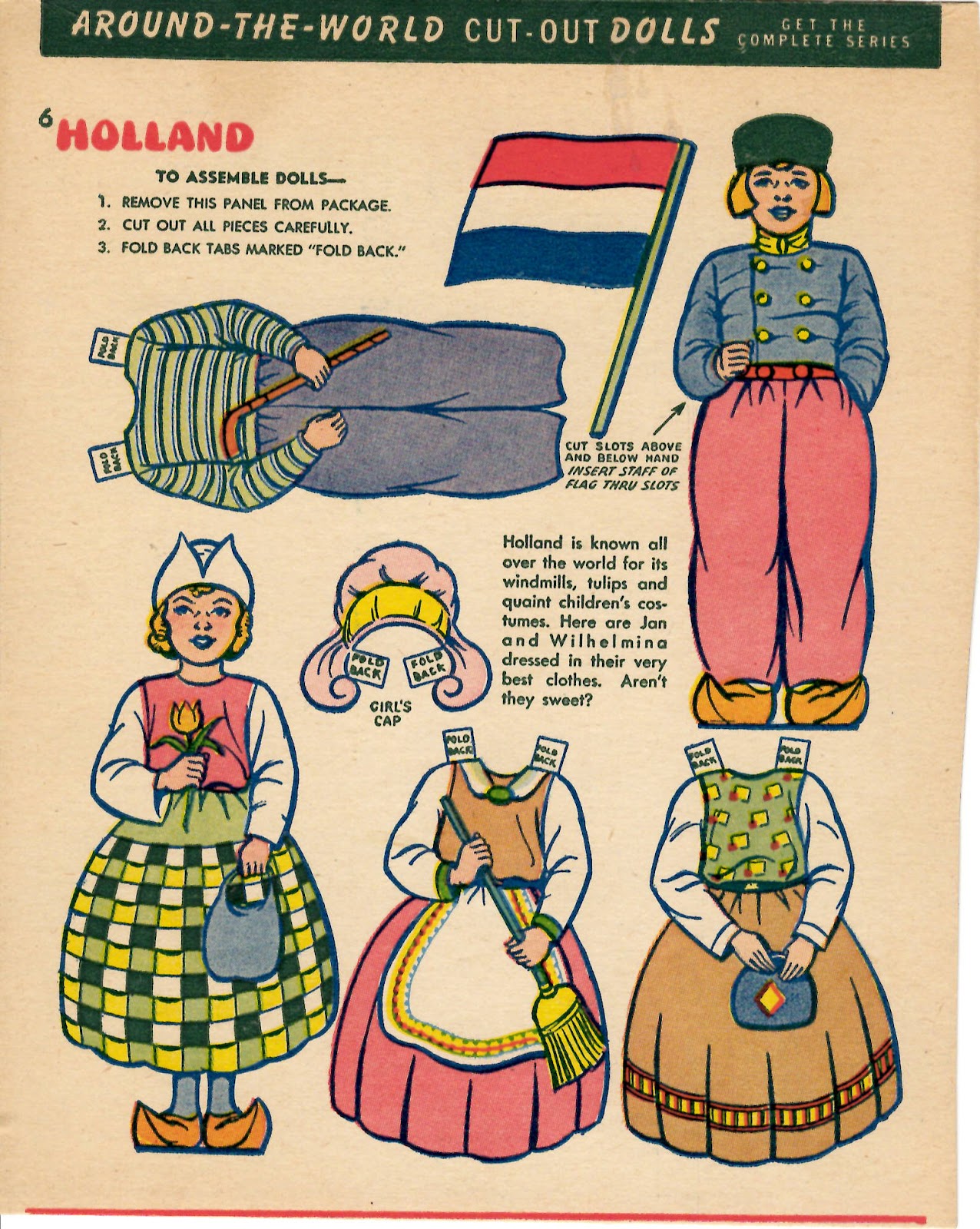 Miss Missy Paper Dolls: Around the World Cut-Out Dolls
