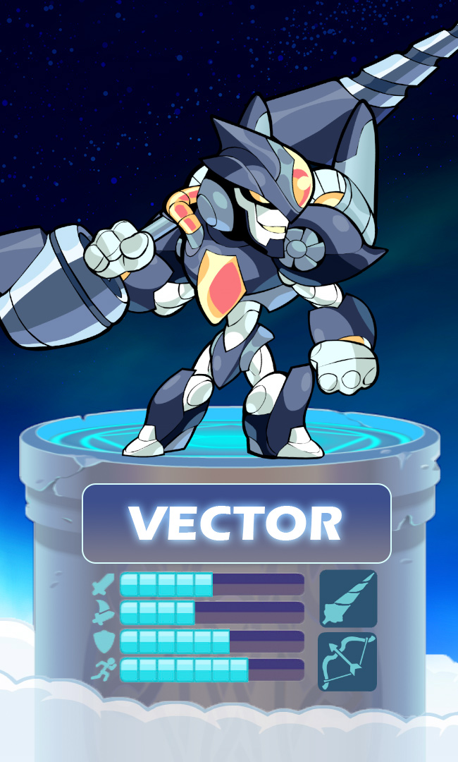 Brawlhalla Lore & Context 47. Arcturius Vector