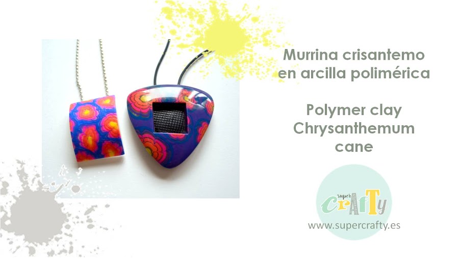 tutorial murrina crisantemo