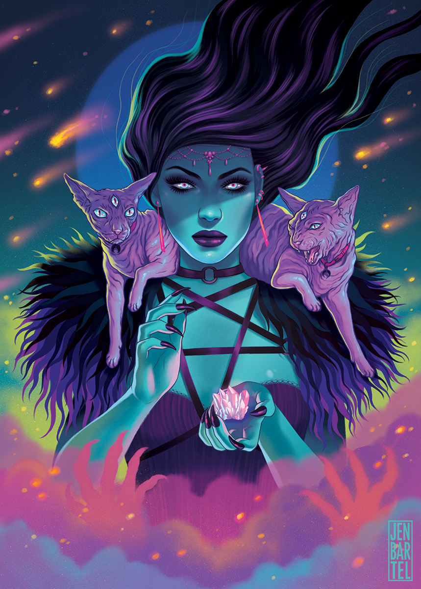 The Geeky Nerfherder #ArtOfTheDay Monsters and Dames by Jen Bartel